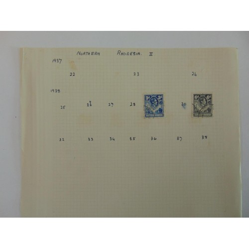 136 - Mixed world collection in four albums and a black deed box.  Noted useful New Zealand with several C... 