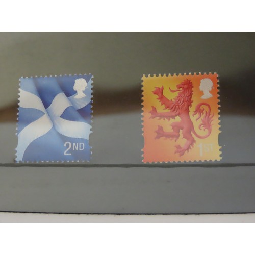 141 - A crate containing GB special stamps presentation folders (with stamps).  Complete run from 1989-200... 