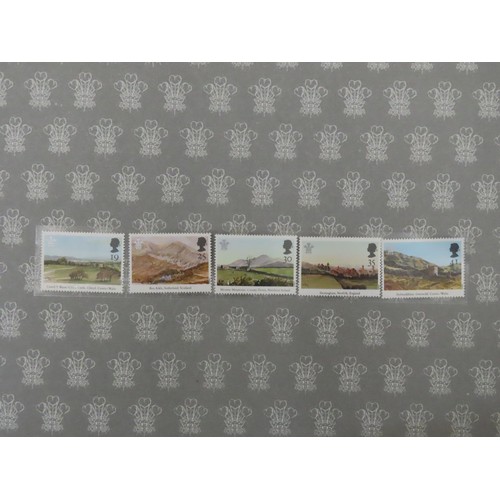 141 - A crate containing GB special stamps presentation folders (with stamps).  Complete run from 1989-200... 