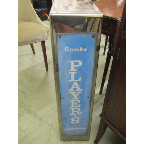 players no 6 cigarettes A vintage cigarette dispensing machine (cabinet only) promoting Players No6  cigarettes, with chrome
