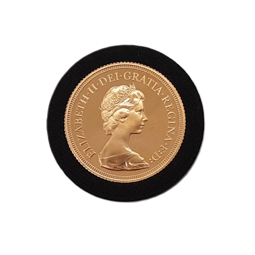 265 - Elizabeth II, 1952-2022. Proof Sovereign, 1979. In Royal Mint box of issue. (1 coin)