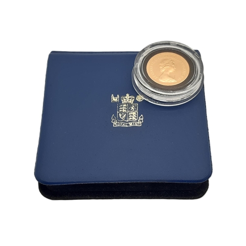 265 - Elizabeth II, 1952-2022. Proof Sovereign, 1979. In Royal Mint box of issue. (1 coin)