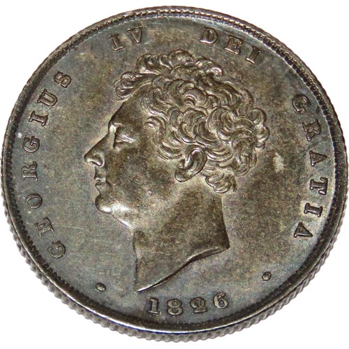 219 - George IV, 1820-30. Shilling, 1826. (1 coin).