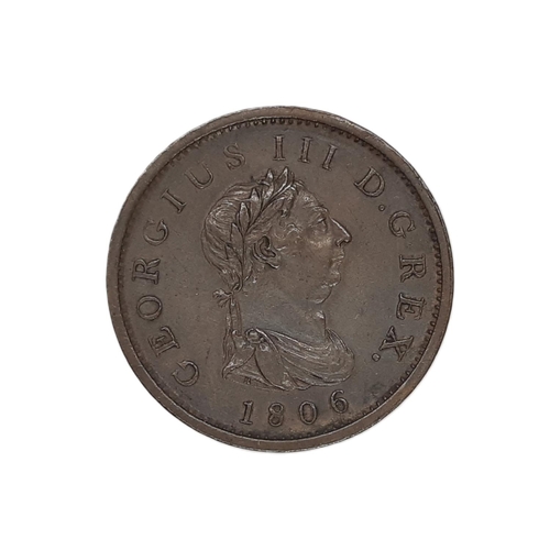 211 - George III, 1760-1820. Penny, 1806. (1 coin).