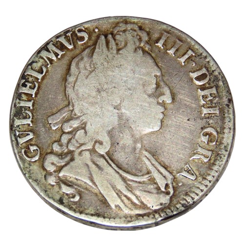 194 - William III, 1689-1702. Crown, 1695. SEPTIMO edge. (1 coin).