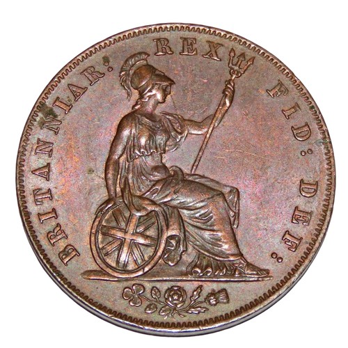 221 - George IV, 1820-30. Halfpenny, 1826. (1 coin).