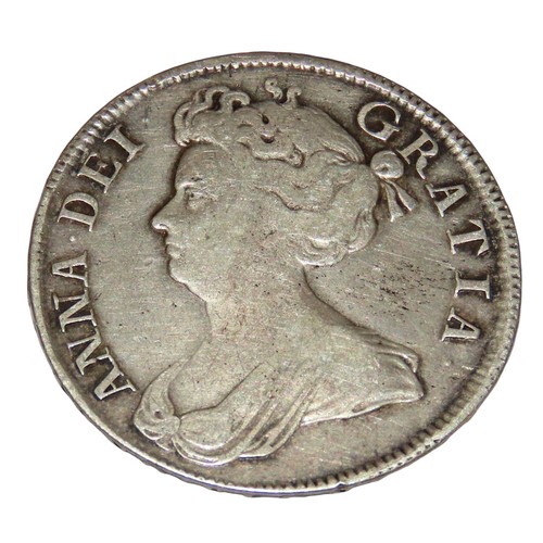 198 - Anne, 1702-14. Halfcrown, 1707. SEPTIMO edge. (1 coin).