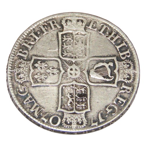 198 - Anne, 1702-14. Halfcrown, 1707. SEPTIMO edge. (1 coin).