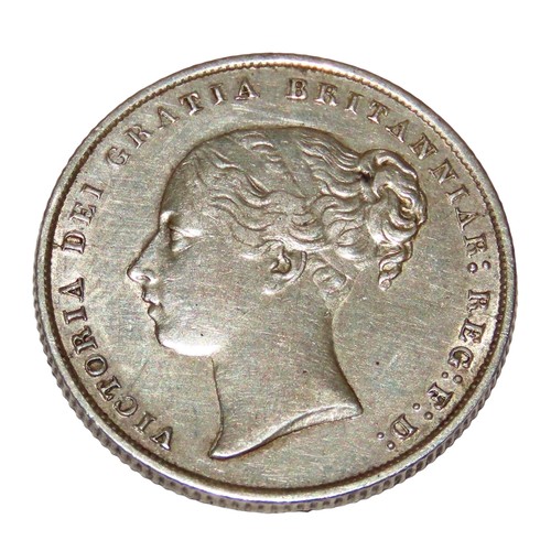 239 - Victoria, 1837-1901. Shilling, 1858. Young Head. (1 coin).