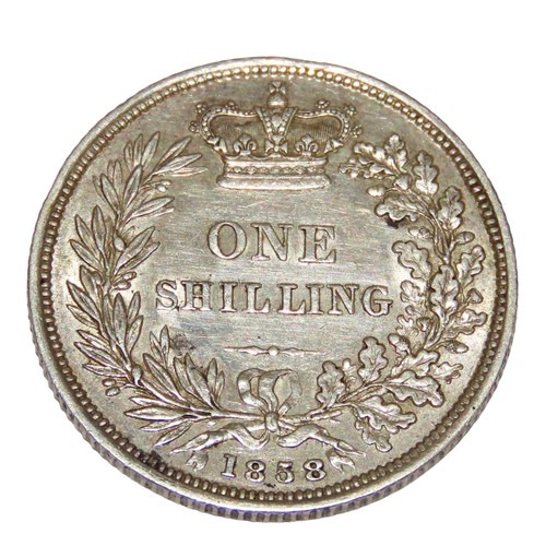 239 - Victoria, 1837-1901. Shilling, 1858. Young Head. (1 coin).