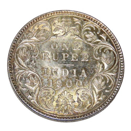 289 - India. Victoria, 1837-1901. Rupee, 1900. (1 coin).