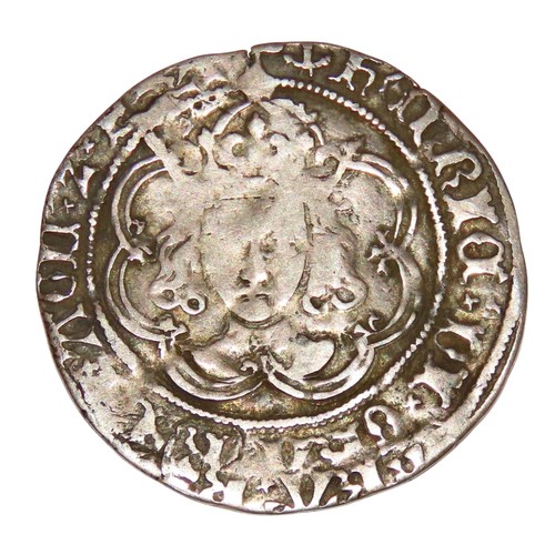 184 - Henry VII, 1485-1509. Groat, mm. Anchor, 1499-1502. London Mint. (1 coin).