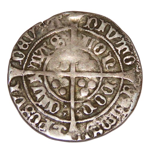 184 - Henry VII, 1485-1509. Groat, mm. Anchor, 1499-1502. London Mint. (1 coin).