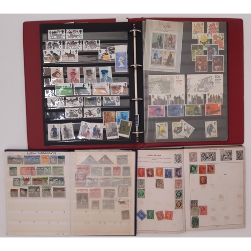 164 - A large suitcase containing British, Commonwealth and worldwide stamps, mainly QEII period stock boo... 