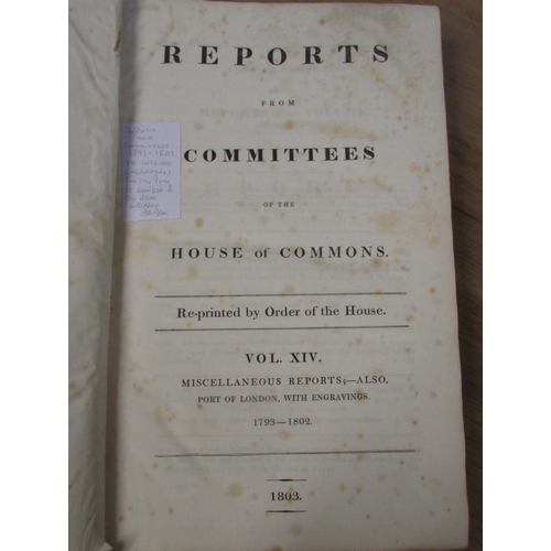 851 - Reports (volume 14) from Committees of the House of Commons (1793-1802) with particular reference to... 