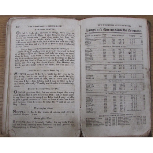 854 - A rare 18th century spelling book: The Universal Spelling-Book or a New and Easy Guide to the Englis... 