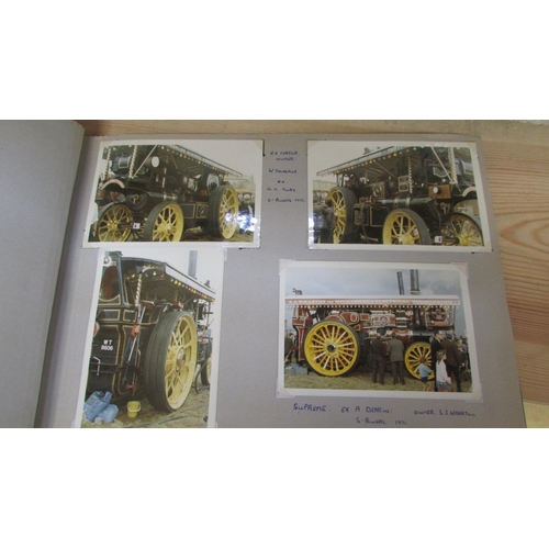 878 - Fairground and showman's engines interest - an extensive (unsorted) collection of postcards and phot... 