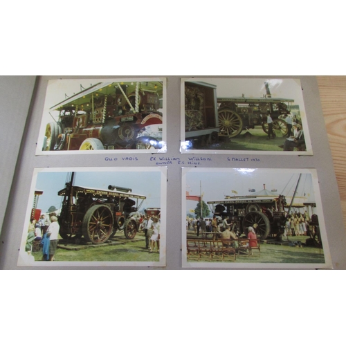 878 - Fairground and showman's engines interest - an extensive (unsorted) collection of postcards and phot... 