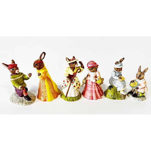 43 - A collection of Royal Doulton Bunnykins sports and storybook characters (20)