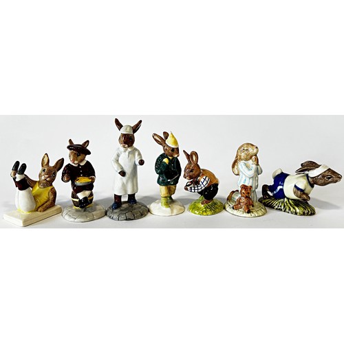 43 - A collection of Royal Doulton Bunnykins sports and storybook characters (20)