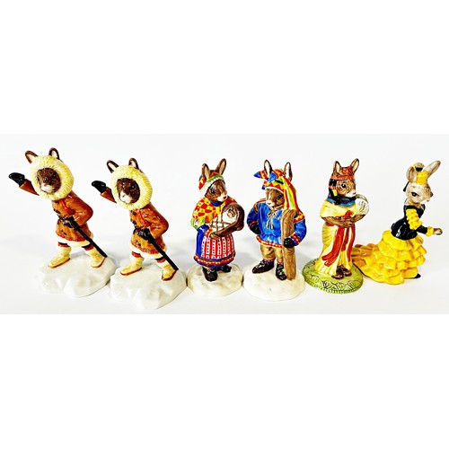 42 - A collection of historical and geographic Bunnykins characters by Royal Doulton (25)