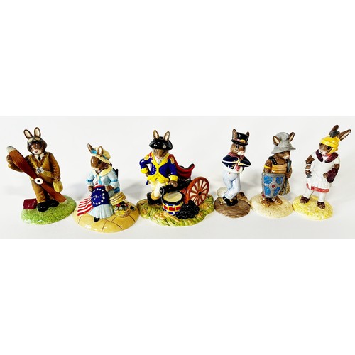 42 - A collection of historical and geographic Bunnykins characters by Royal Doulton (25)