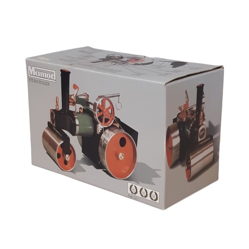 632 - Mamod Steam Roller SR1A with box. No burner, scuttle or steering rod