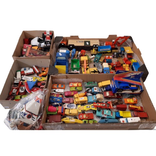 659 - A large collection of model cars, mostly unboxed. including toys by Corgi, Matchbox, Lesney, Tonka e... 