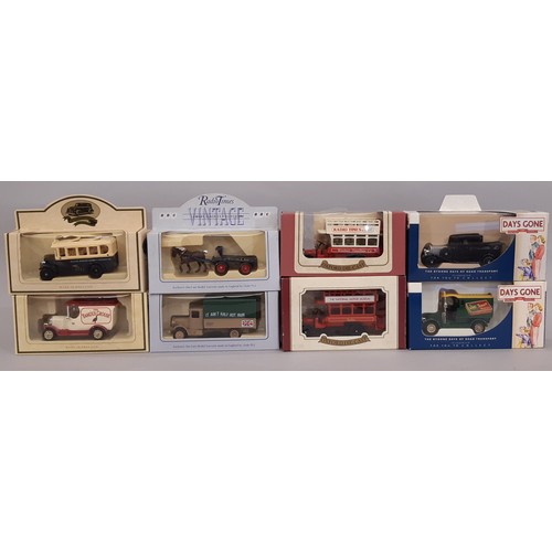 662 - A collection of approx 80 boxed model vehicles by Lledo and Oxford including Days Gone range, Radio ... 