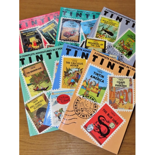 560 - Children's collection to include Tintin, Punch, Poetry and Humour (25+)