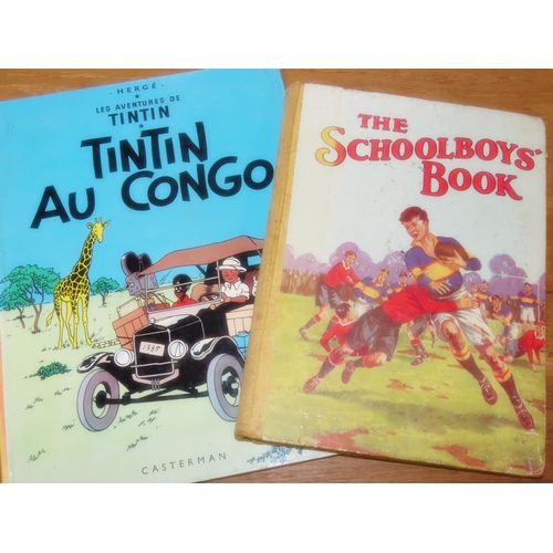 560 - Children's collection to include Tintin, Punch, Poetry and Humour (25+)