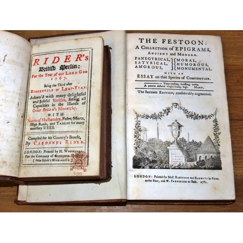 570 - Collection of 18th century The Spectator together with other contemporary social commentary (19) to ... 