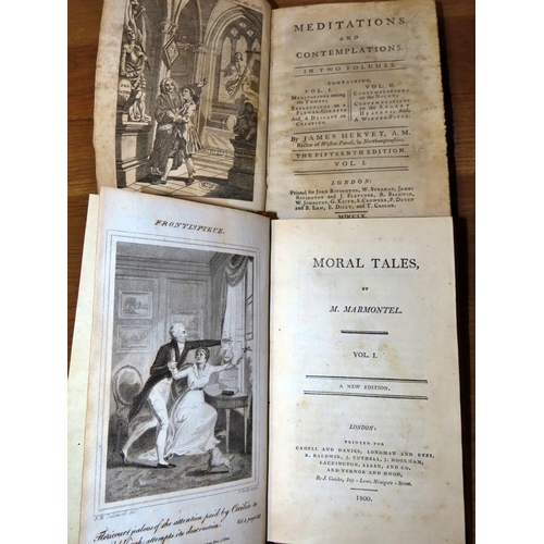 570 - Collection of 18th century The Spectator together with other contemporary social commentary (19) to ... 