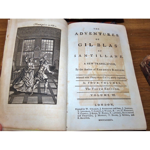 572 - Antiquarian library comprising 18th century literature - poetry, prose and plays (13)
Gil Blas (1782... 