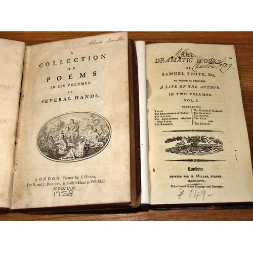 572 - Antiquarian library comprising 18th century literature - poetry, prose and plays (13)
Gil Blas (1782... 