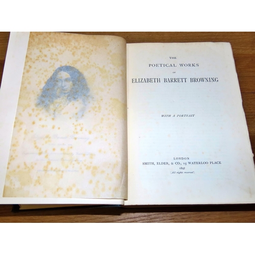 573 - Early 20th century editions of poetry classics to include works by Elizabeth Barrett Browning, Chauc... 