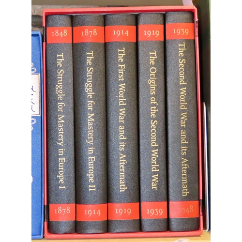 578 - Folio Society - five volumes of Patrick O'Brian collection of Master and Commander together with a f... 