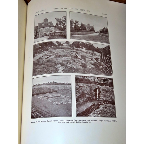 580 - The Book of Silchester, Hampshire by James Thomson, 2 volumes (1924) (31 x 26cm) limited edition of ... 