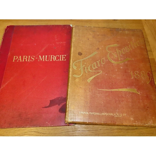 591 - Late 19th century French interest - Paris-Murcie (etchings and commentaries contributed by contempor... 