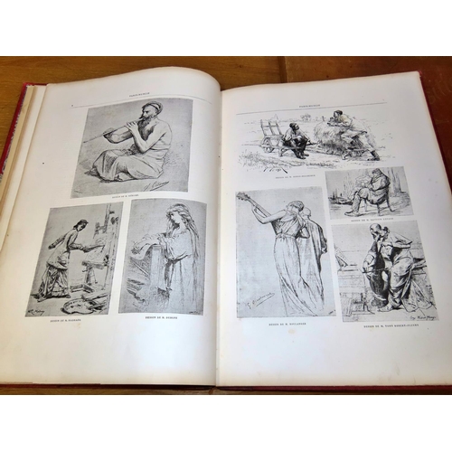 591 - Late 19th century French interest - Paris-Murcie (etchings and commentaries contributed by contempor... 