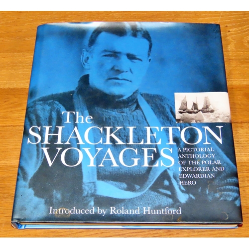 599 - A collection of quality coffee-table type books to include Diana The Portrait, The Shackleton Voyage... 