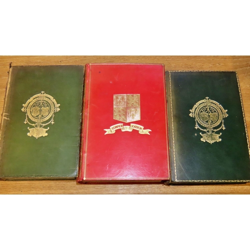 603 - Antiquarian interest - beautifully leather and gilt bound early 19th century editions of classical p... 