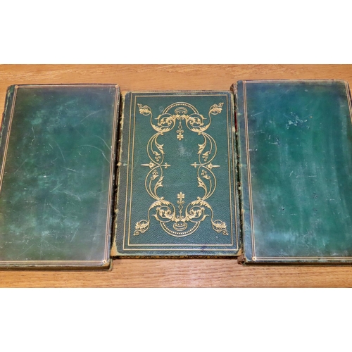 603 - Antiquarian interest - beautifully leather and gilt bound early 19th century editions of classical p... 