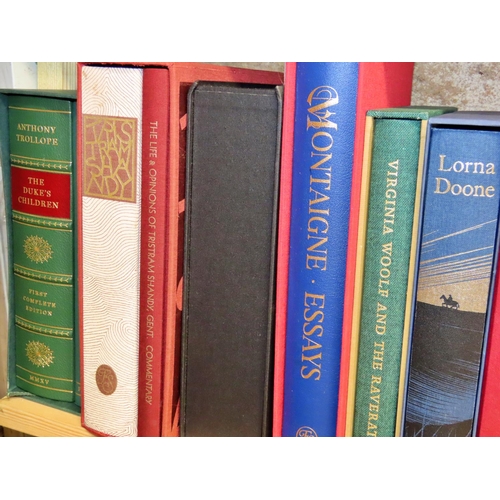 604 - A large Folio Society library to include works of literature & history / reference (28)