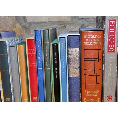 604 - A large Folio Society library to include works of literature & history / reference (28)