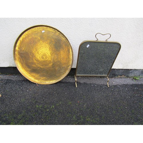 1064 - An antique copper cauldron/log bin with pop rivetted seams, lions mask and ring handles and paw feet... 