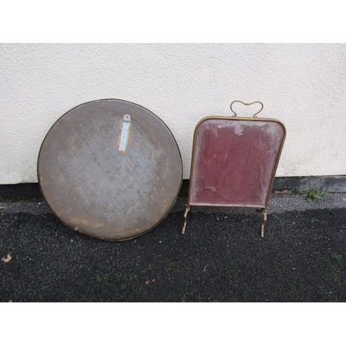 1064 - An antique copper cauldron/log bin with pop rivetted seams, lions mask and ring handles and paw feet... 