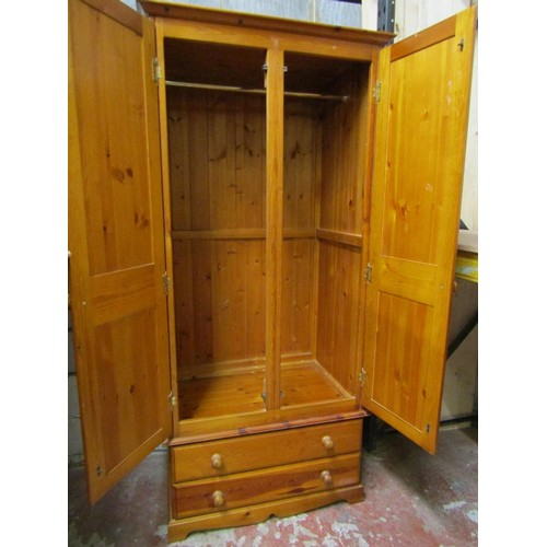 1498 - Cotswold Collection - two door wardrobe, chest of drawers, multi drawer chest