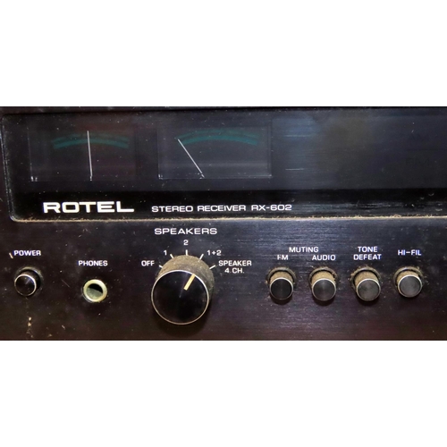 1102 - A Rotel stereo receiver RX602