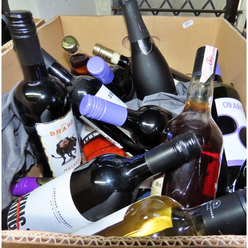 1128 - Three boxes of alcohol to include Blandy's Duke of Cumberland Madeira, Bergelegen Cabernet Sauvignon... 